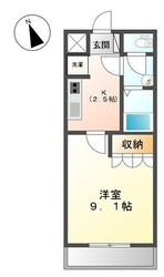 サンクフルＨＩＮＯの物件間取画像